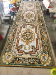 Мозаика из  натуральных камней - панно на пол