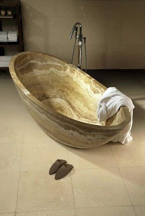 ванна из натурального камня